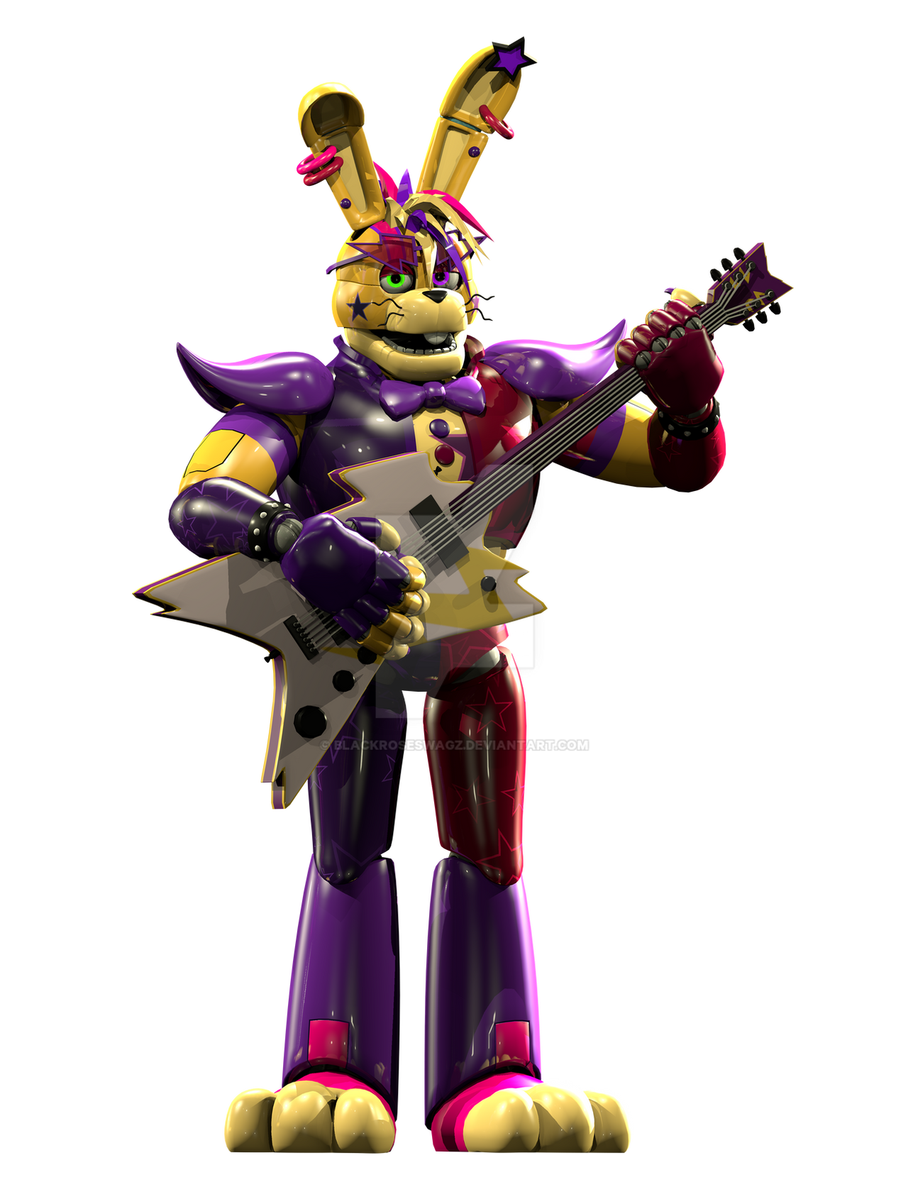 C4D Render Glamrock Springbonnie V6 By BlackRoseSWAGZ On DeviantArt c4d-render-glamrock-springbonnie-v6-by-blackroseswagz-on-deviantart