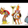 LONG GONE DON Original Character Designs