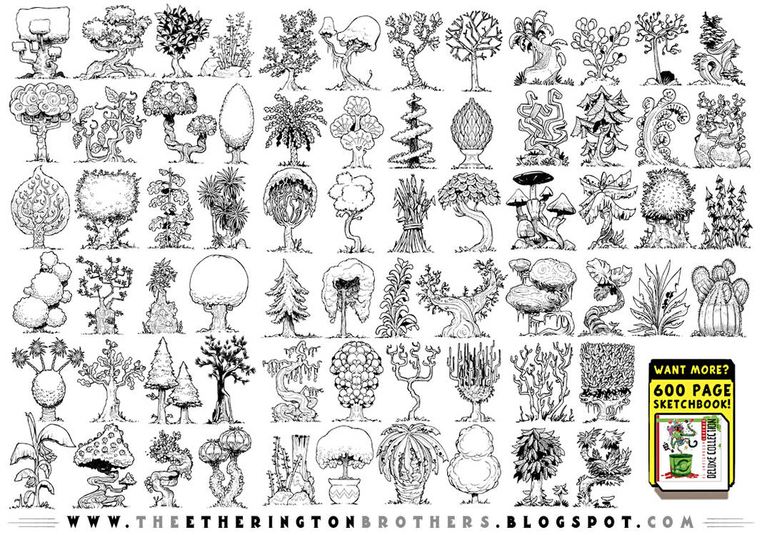 68 Forest and Jungle concepts by EtheringtonBrothers