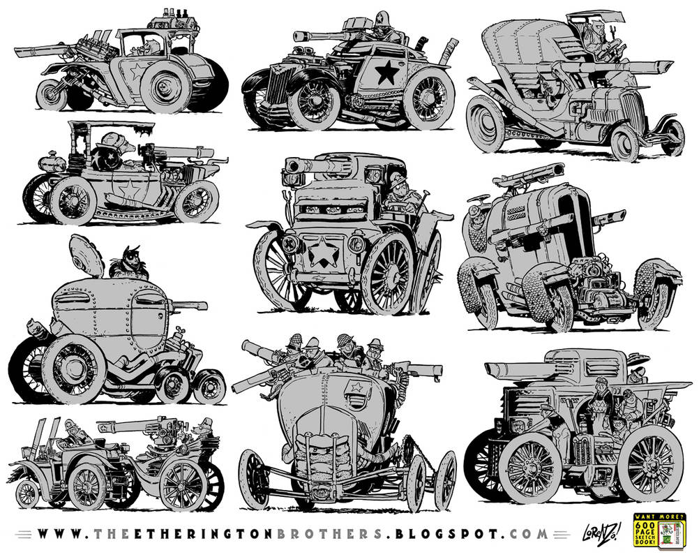 10 Weird War Machine concepts by EtheringtonBrothers on DeviantArt