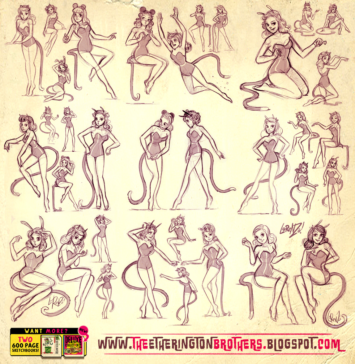 34 Girl Character Designs