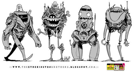 4 Friendly Robots