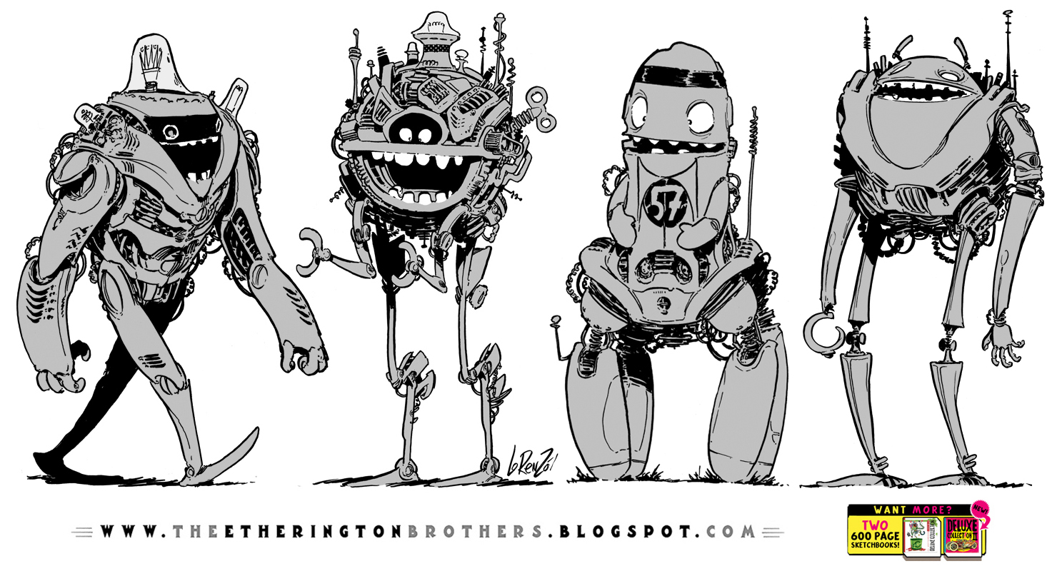 4 Friendly Robots