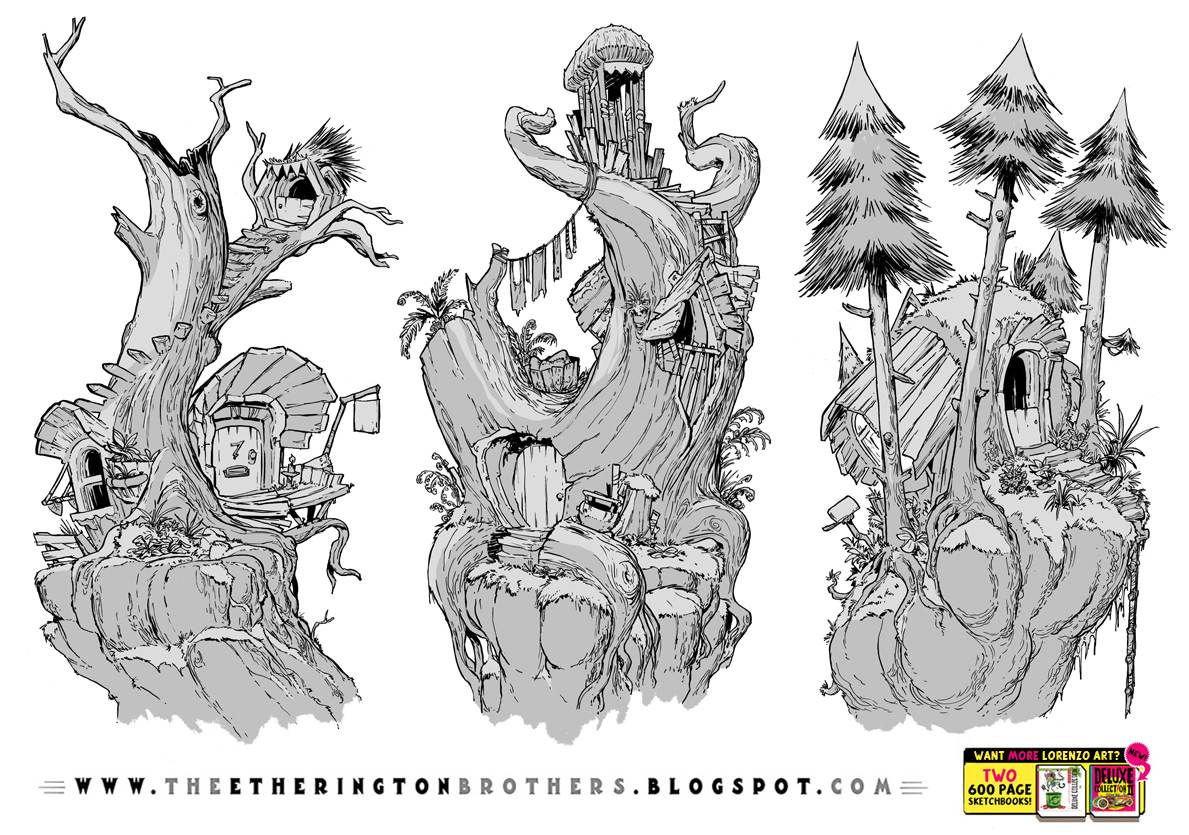 3 Tree House Concepts