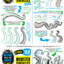 How to draw MONSTER TENTACLES tutorial