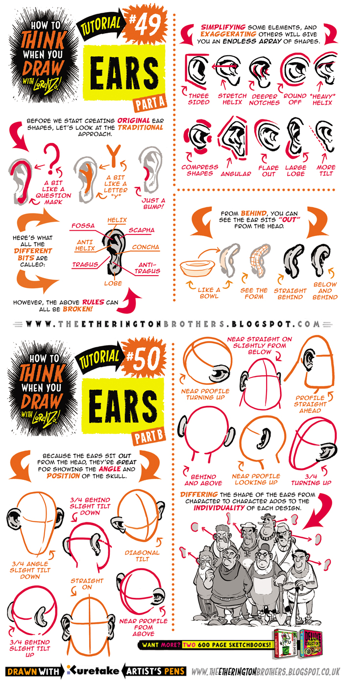 How to draw EARS tutorial