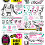 How to draw ROBOT MECH ARMS tutorial