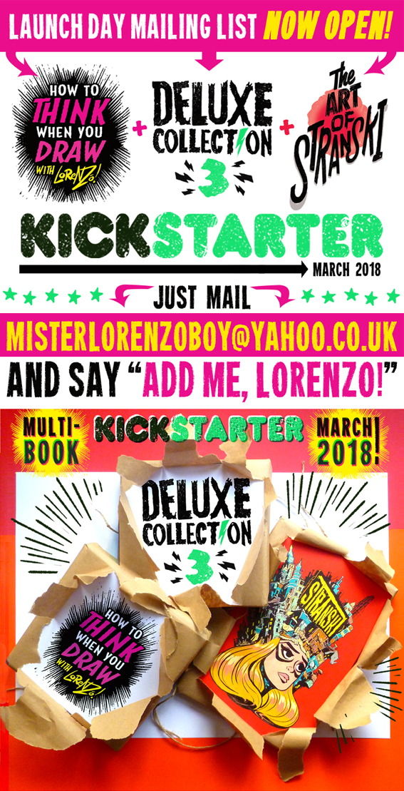 MARCH 2018 Kickstarter launch MAILING LIST is OPEN