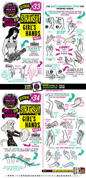 How to draw HANDS part TWO #SkillUpSunday!