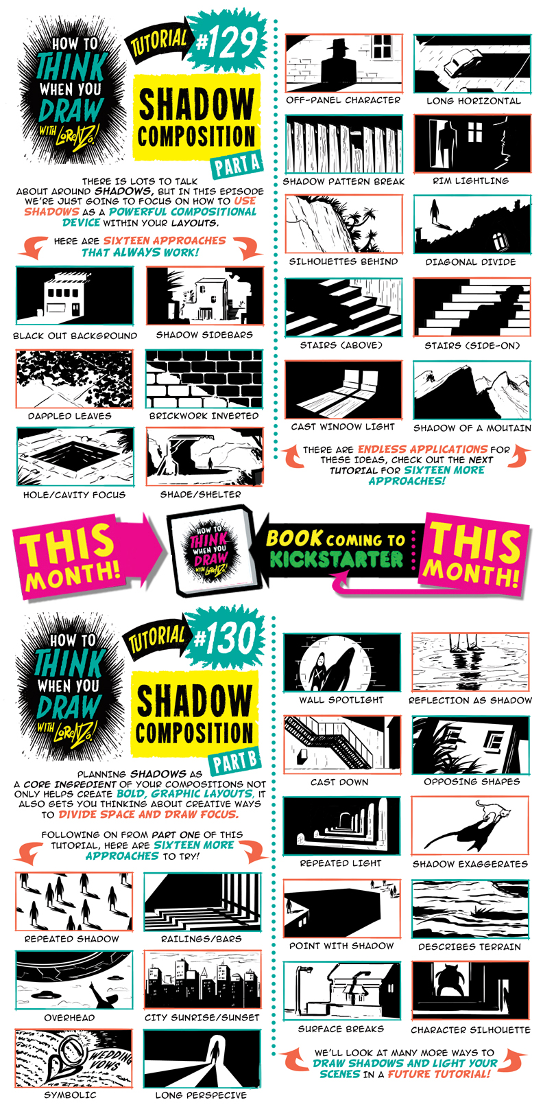 Animation Composition Shadow Color How to draw SHADOW COMPOSITIONS tutorial by EtheringtonBrothers on ...