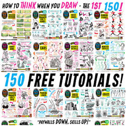 Links to EVERY ONE of my 150 FREE TUTORIALS!