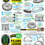 How to draw PILLOWS and CUSHIONS tutorial