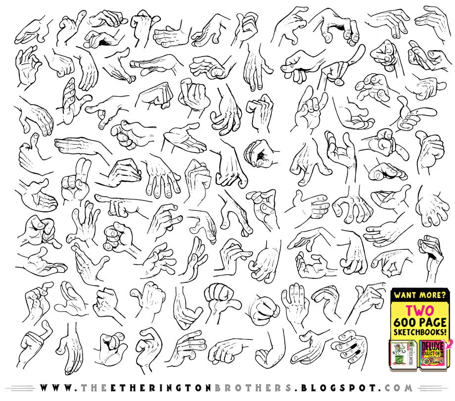 Hand Reference PART 1 by EtheringtonBrothers on DeviantArt