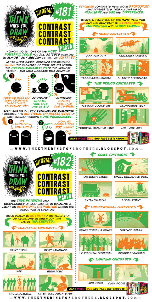 How to draw CONTRAST tutorial by EtheringtonBrothers on DeviantArt