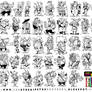 43 CHARACTER DESIGN REFERENCES!