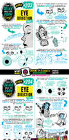 How to draw EYE DIRECTION tutorial for #LEARNUARY!