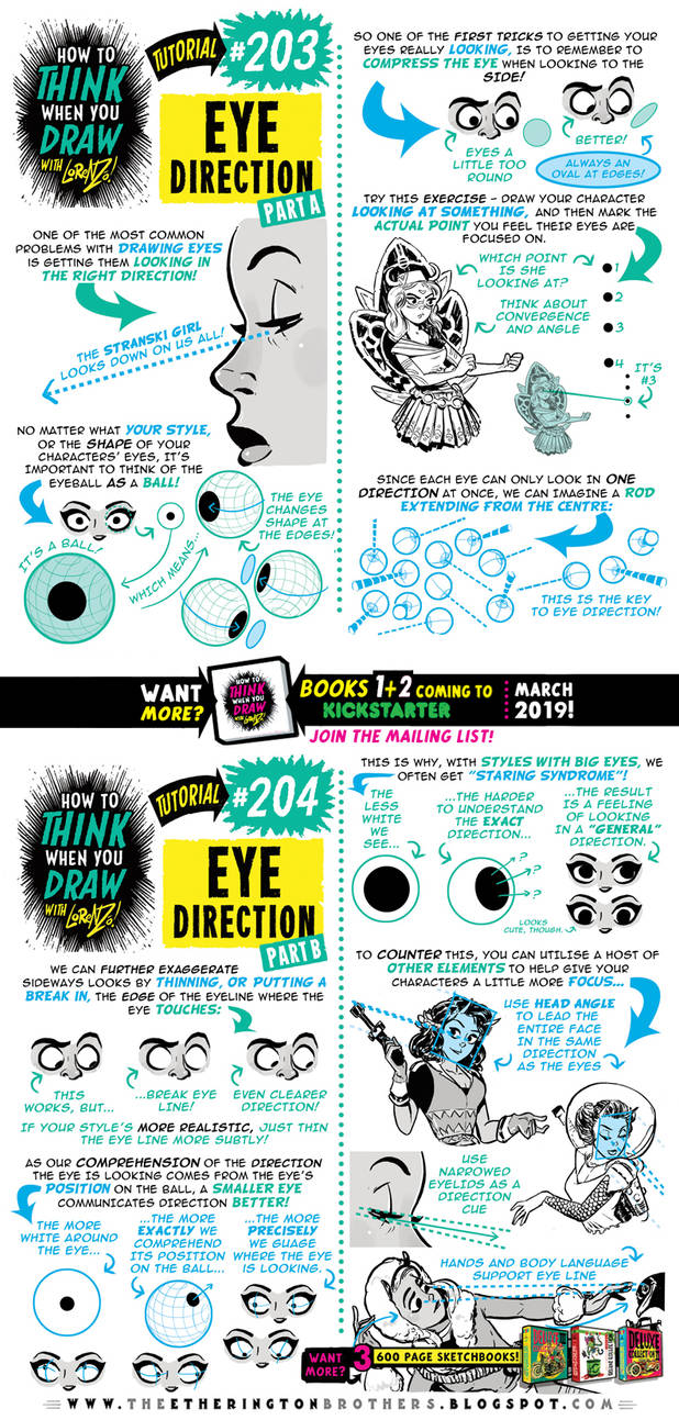 How to draw EYE DIRECTION tutorial for #LEARNUARY! by ...