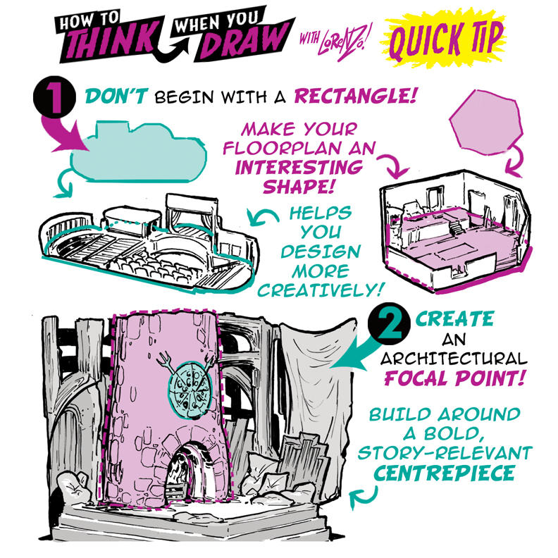 How to draw INTERIORS QUICK TIP! by EtheringtonBrothers on DeviantArt