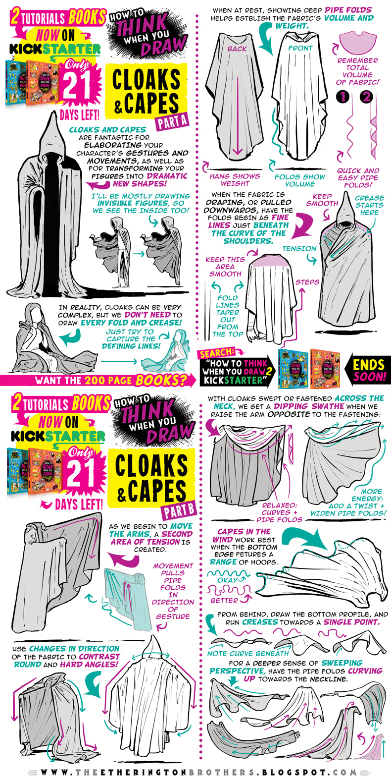 CLOAKS and CAPES tutorial - Kickstarter is LIVE! by EtheringtonBrothers