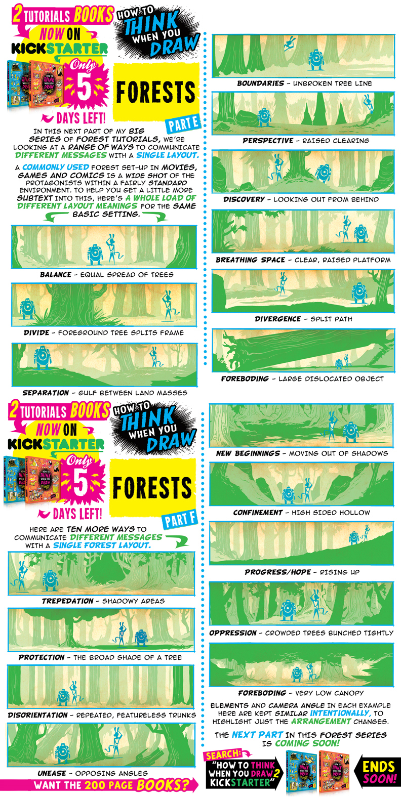 FORESTS tutorial Part 5 of 8! KICKSTARTER is LIVE!