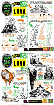 How to THINK when you draw LAVA tutorial