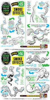 How to THINK when you draw SMOKE EFFECTS tutorial!