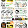 How to THINK when you draw HAPPY EXPRESSIONS!