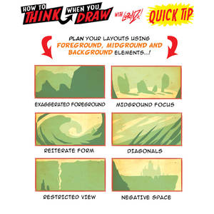 How to THINK when you DRAW ENVIRONMENTS QUICK TIP!