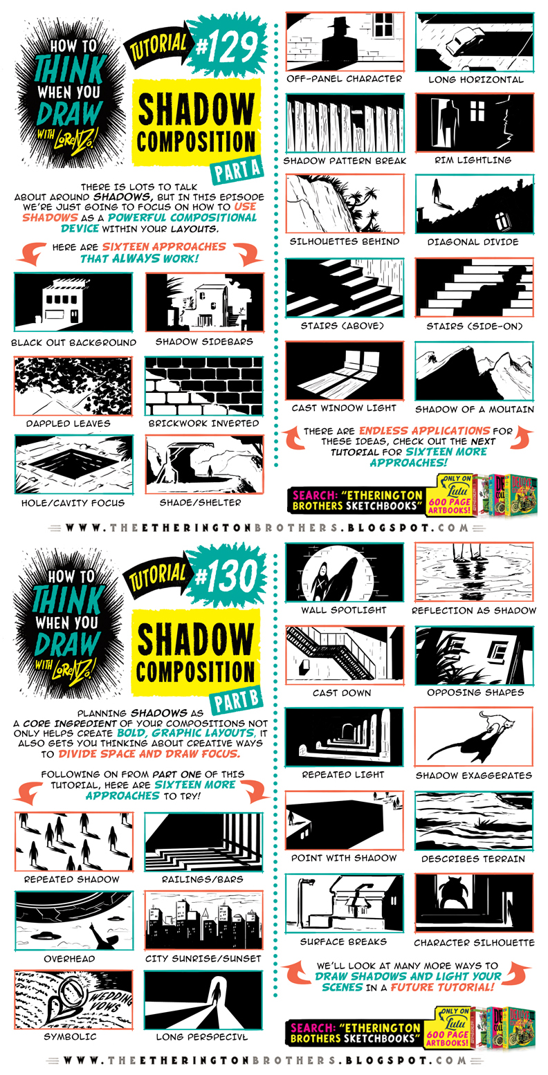 Hwo to THINK when you draw SHADOW COMPOSITION! by EtheringtonBrothers ...