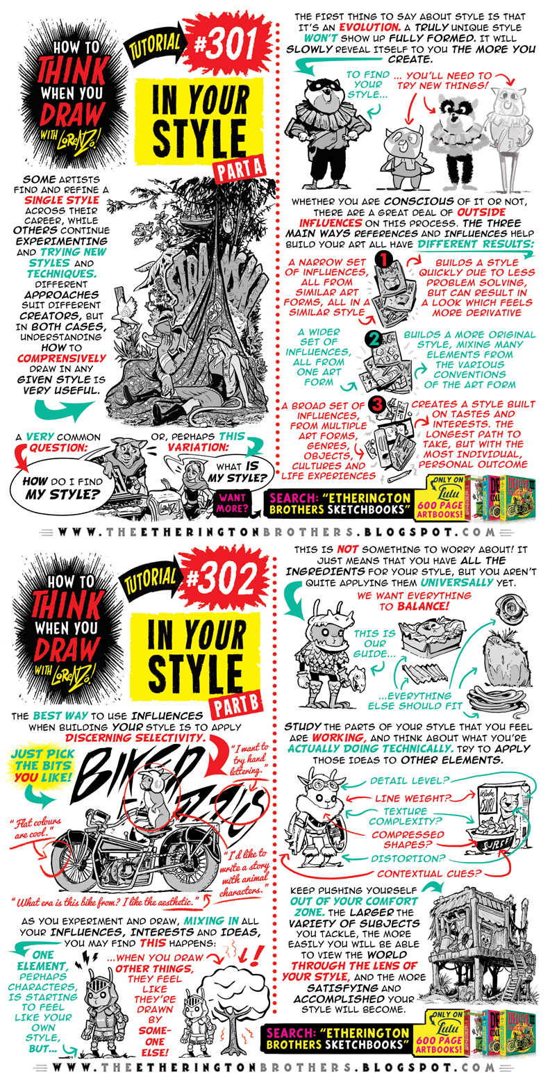 How To Think When You Draw In Your Style Tutorial By Etheringtonbrothers On Deviantart How To Think When You Draw In Your Style Tutorial By Etheringtonbrothers On Deviantart