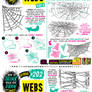 How to THINK when you draw WEBS tutorial!