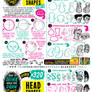 How to THINK when you draw HEAD SHAPES tutorial!