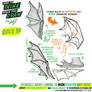 How to THINK when you draw DRAGON WINGS QUICK TIP!