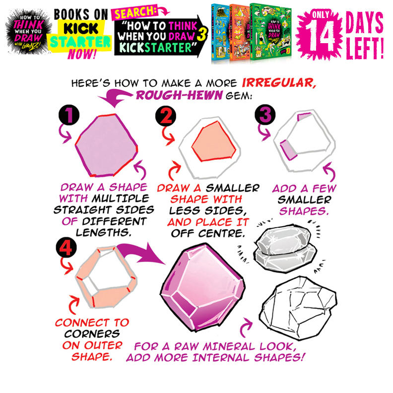 ROUGH CRYSTALS tutorial! BOOKS on KICKSTARTER NOW! by ...