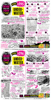 How to THINK when you draw UNDERWATER tutorial!