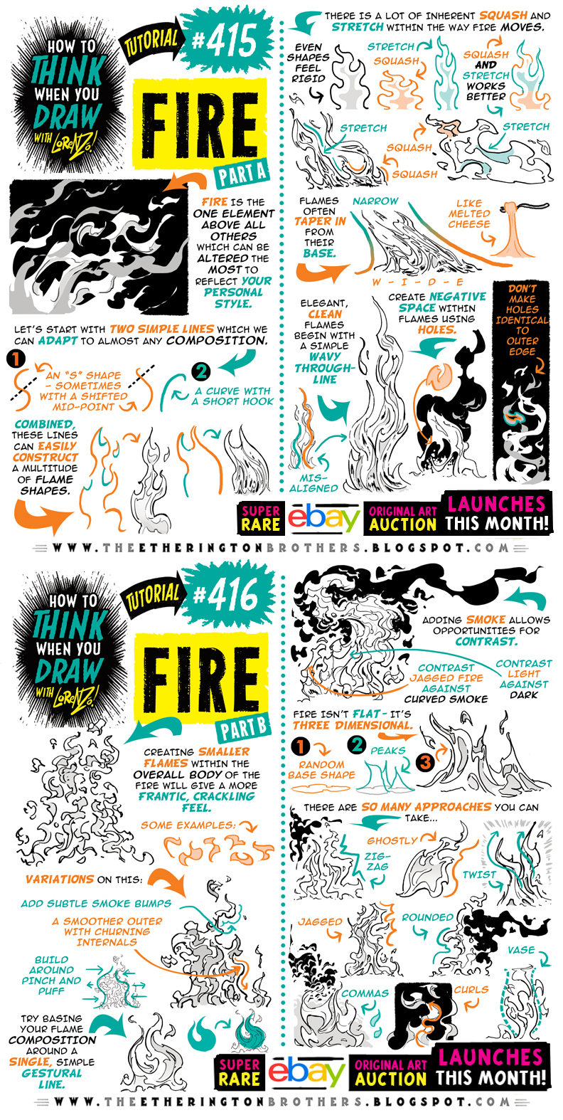 How to THINK when you draw BIG CURLS quick tip! by EtheringtonBrothers on  DeviantArt