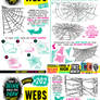 How to draw WEBS for #LEARNUARY day TWENTY-NINE!
