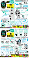 How to THINK when you draw EYE DIRECTION tutorial!