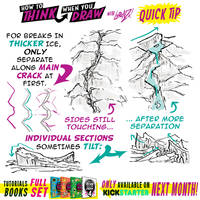 How to THINK when you draw CRACKING ICE QUICK TIP!