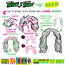 How to THINK when you draw WAVY HAIR tutorial!