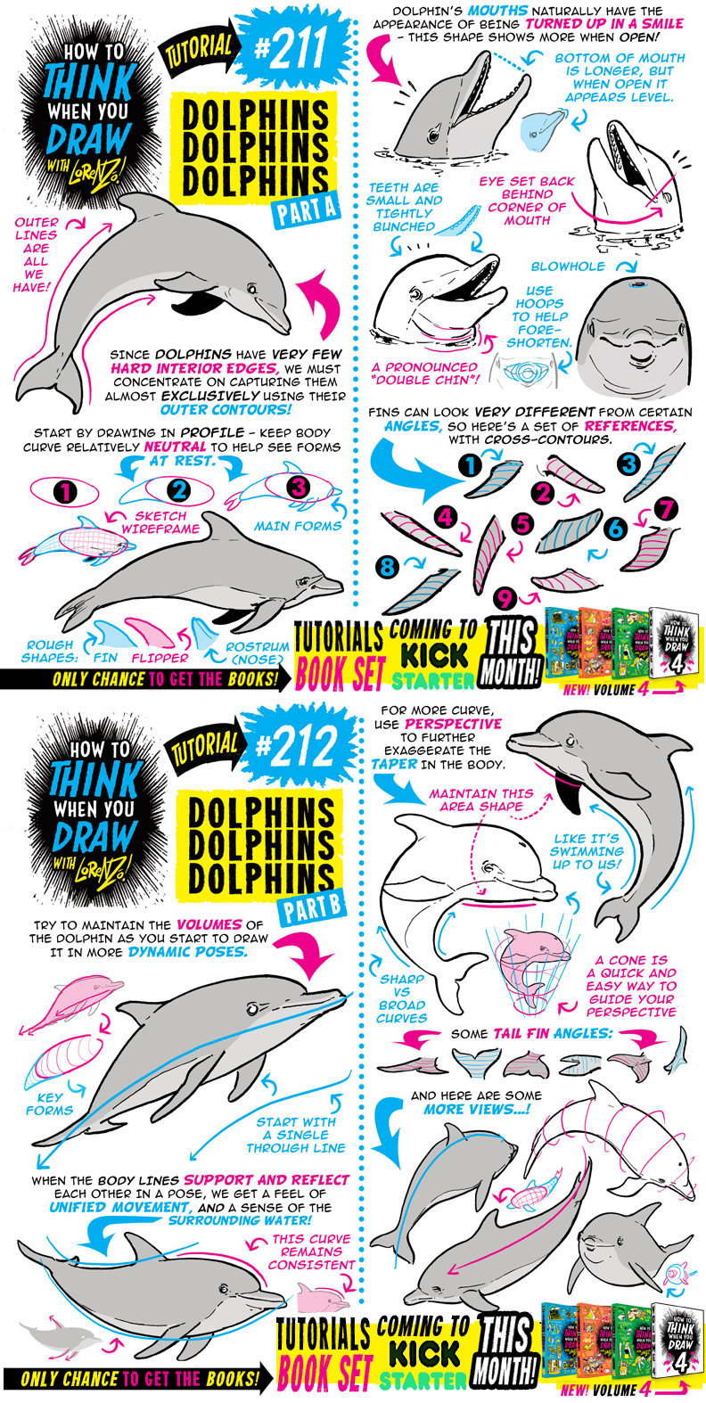 How to THINK when you draw UNDERWATER POSES tip! by EtheringtonBrothers on  DeviantArt