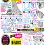 How to THINK when you draw BEARS! NEW tutorial!