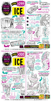 How to THINK when you draw ICE tutorial!