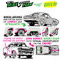 How to THINK when you draw MUSCLE CARS QUICK TIP!
