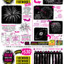 How to THINK when you draw FIREWORKS tutorial!