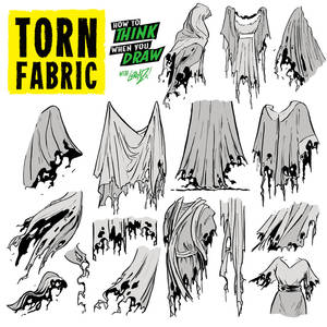 TORN and RIPPED FABRIC references!