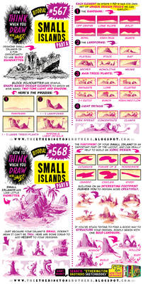 BRAND NEW TUTORIAL! How to draw SMALL ISLANDS!