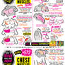 BRAND NEW TUTORIAL! How to draw CHEST MUSCLES!