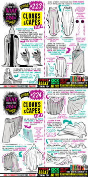 How to THINK when you draw CLOAKS and CAPES!!