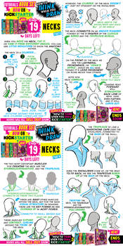 How to draw NECKS!19 DAYS until the BOOKS SELL OUT